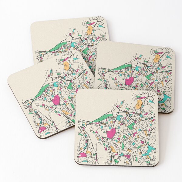 Item preview, Trondheim, Norway Street Map designed and sold by A Deniz Akerman.