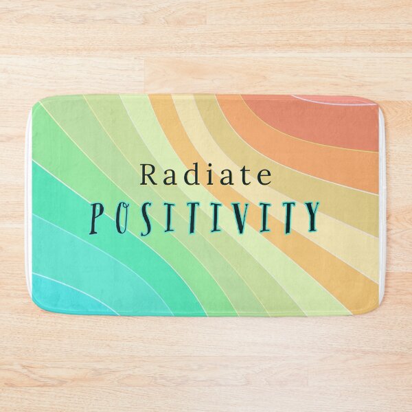Item preview, RADIATE POSITIVITY, christmas next day delivery designed and sold by Happy Soul Store.