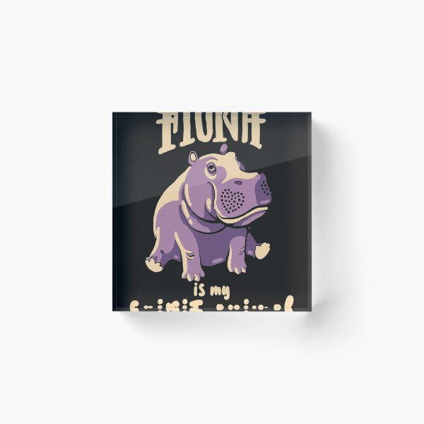 Item preview, Fiona The Hippo Spirit Animal Team Fiona Baby Hippo designed and sold by Realmuto.