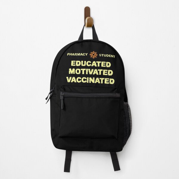 Item preview, Pharmacy Student: educated, motivated, vaccinated designed and sold by CraftsforKai.