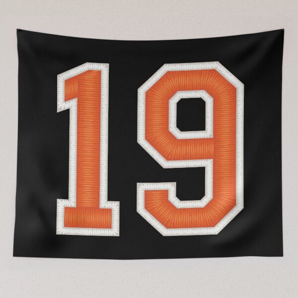 Item preview, Sports Number 19 Jersey nineteen Orange designed and sold by elhefe.