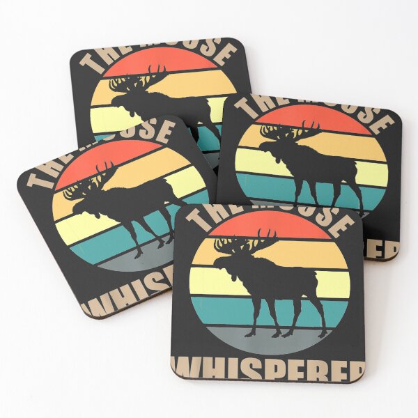 Item preview, Funny The Moose Whisperer Vintage Retro Gift designed and sold by Realmuto.