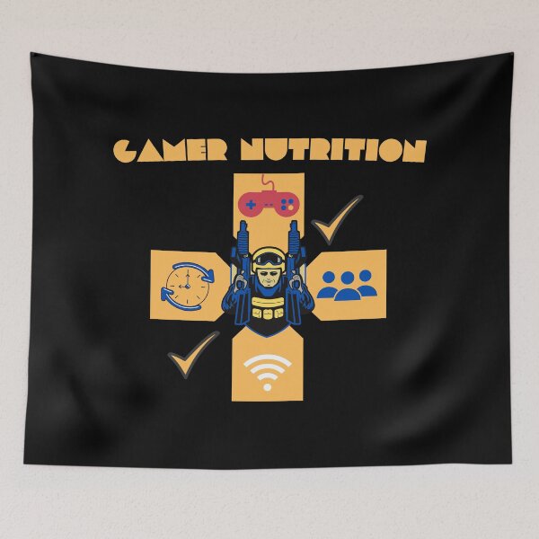 Item preview, Gamer nutrition facts designed and sold by The Full Cart.