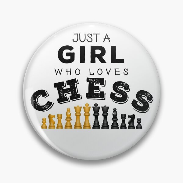 Item preview, Just a girl who loves Chess  designed and sold by Atleta-Cali.