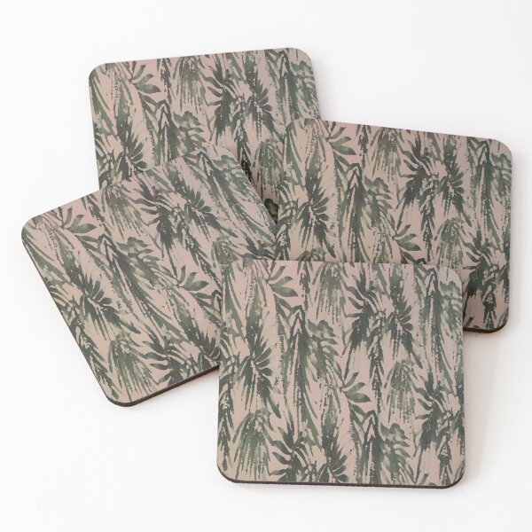 Item preview, Green leaves art  designed and sold by 59SHOP24.