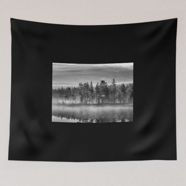Item preview, Autumn view from Saari-Soljanen in bw designed and sold by Jouko Lehto Photography.