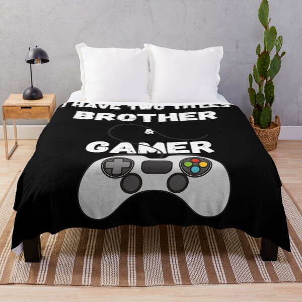 Item preview, I Have Two Titles Brother And Gamer designed and sold by Gmaish.