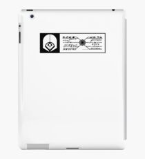 Star Trek - Ferengi Rectangular Badge - Black Clean iPad Case/Skin