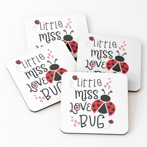 Item preview, Little Miss love bug,Ladybug,love lady bug,kid shirt,Baby onesie,bug  designed and sold by MoohAs.