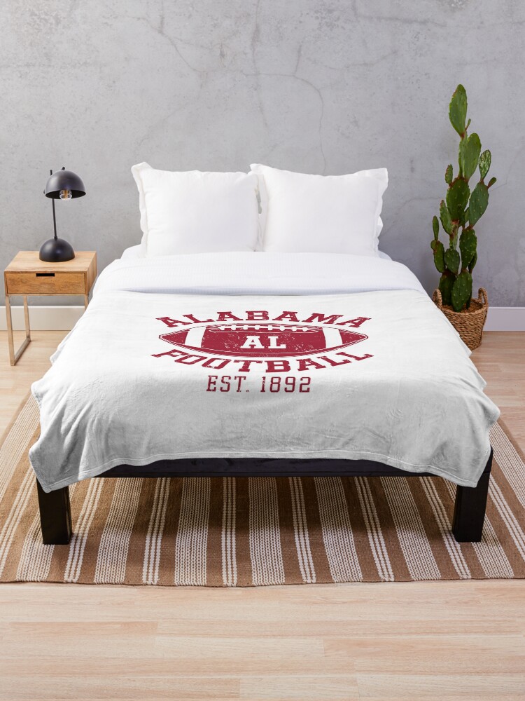 Vintage Alabama Crimson Tide Al Football Team Retro Gifts For Sport Fans Throw Blanket By Smithsabrina26 Redbubble