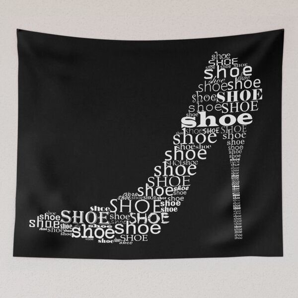 Item preview, Invert Typographic Shoe designed and sold by adiosmillet.