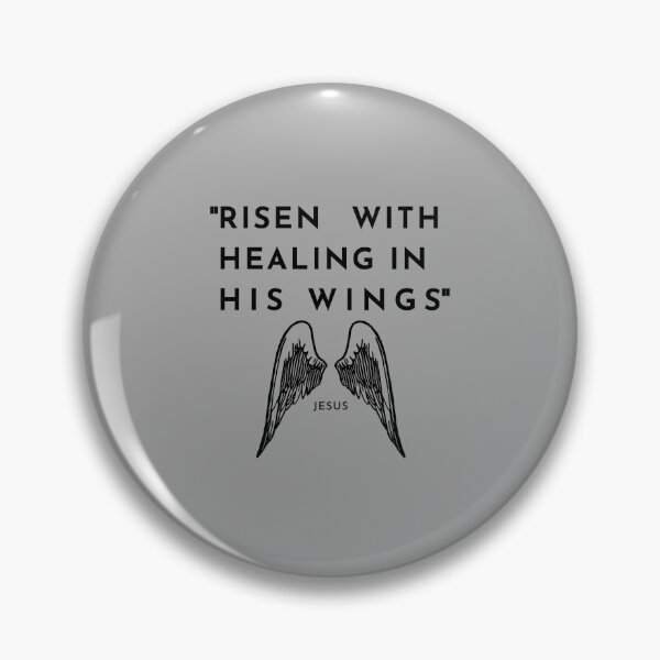 Item preview, Christian quote Christmas risen with healing in his wings designed and sold by pureheartvision.