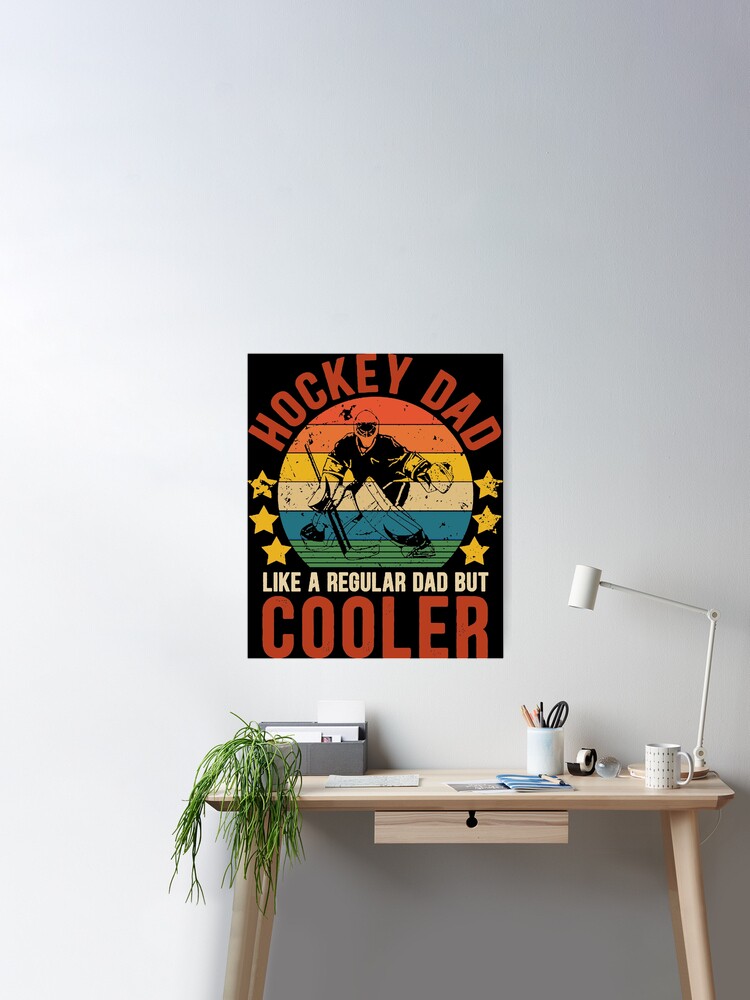 Funny Vintage Hockey Father's Day Gift Dad Hockey Shirt 