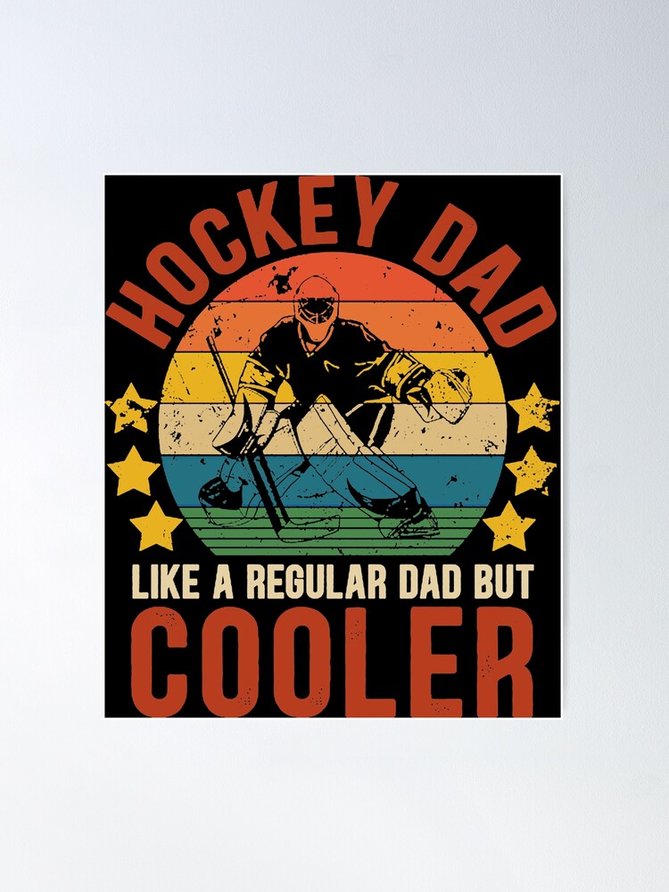 Funny Vintage Hockey Father's Day Gift Dad Hockey Shirt 