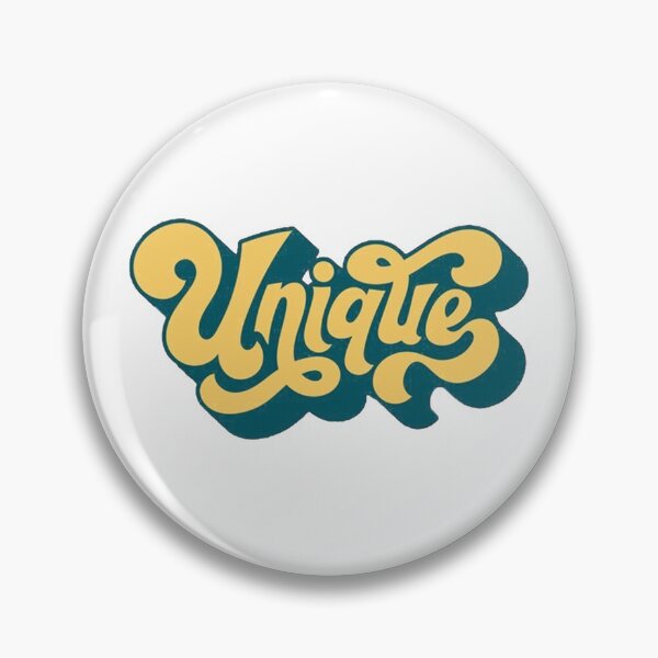 Item preview, Vintage "Unique" Typography designed and sold by Zetsmo.