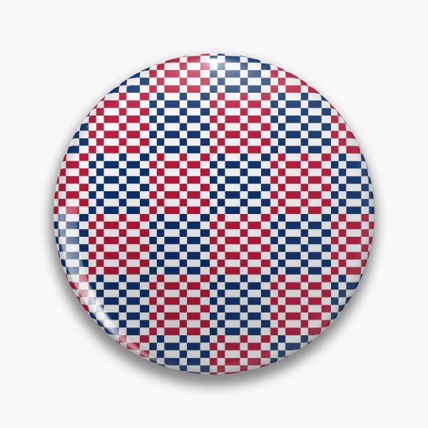 Item preview, 4th of July Independence Day Patriotic American Flag Pixel Red White and Blue Designs Camouflage Repeating Retro Vintage Diagonal Patterns designed and sold by TeachUrb.