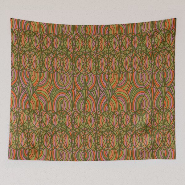 Item preview, Retro Pattern designed and sold by Sketchbook Designs.
