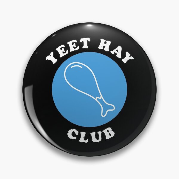 Item preview, Yeet Hay Club Funny Asian Joke - Black Color Version designed and sold by yumiso.