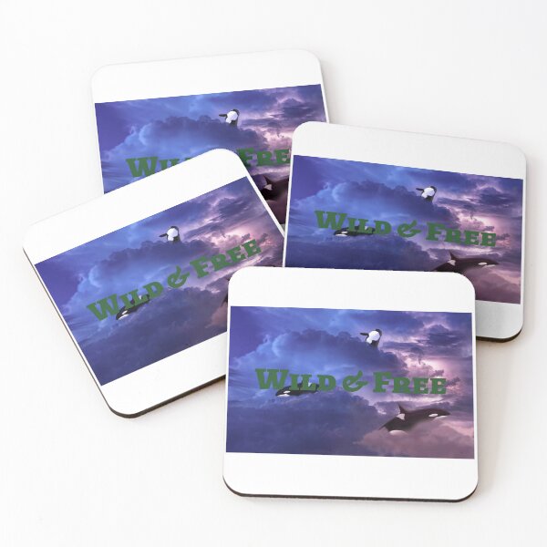 Item preview, ORCA, WILD AND FREE, FREE ORCA, WILD ORCA ORCA MEME,  designed and sold by R B Chrystal.