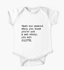 You Are Alive One Piece - Short Sleeve
