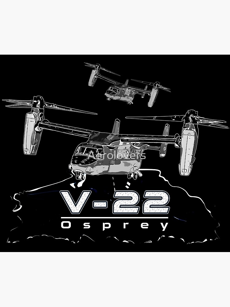 V 22 Osprey Hybrid Aircraft Poster By Aerolovers Redbubble