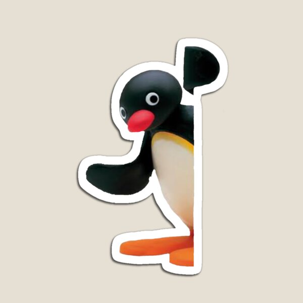 Vista previa del artículo con la obra «Mercancía oficial de Angry Pingu Peeking», diseñado y vendido por Beep Peep.