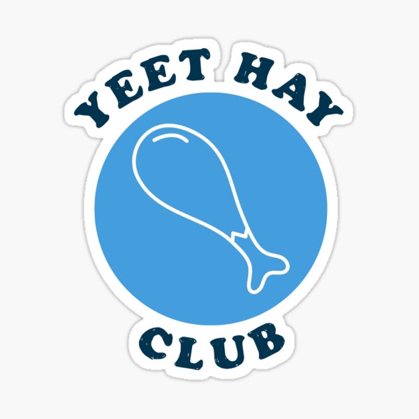Aperçu de l'œuvre Blague asiatique amusante du Yeet Hay Club - Version en couleur blanche créée et vendue par yumiso.