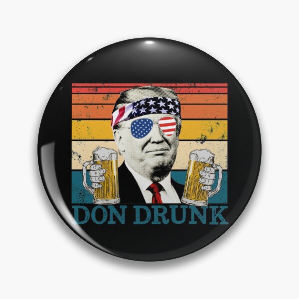 Artikelvorschau, Don Drunk 4th Of July Retro Drinking President Donald Trump Gear entworfen und verkauft von DynamicDesign.