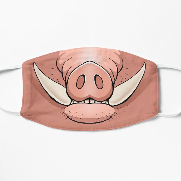 Pig nose with tusks Mask