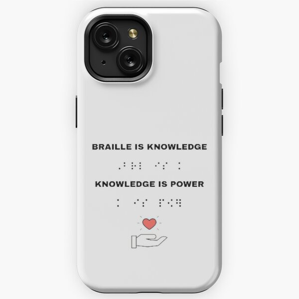 Braille iPhone Cases for Sale Redbubble