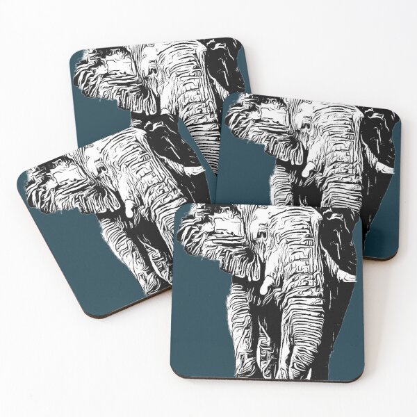 Item preview, Big Elephant shade 4 designed and sold by AJSkinnerPrints.