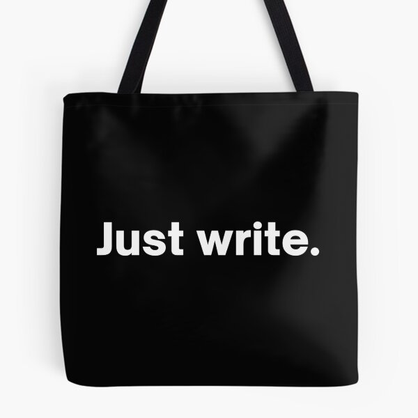 Item preview, Just Write designed and sold by ZenPrintApparel.