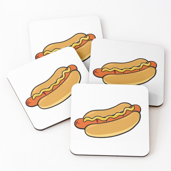 Item preview,  Hotdog Cartoon  designed and sold by ZghoulStore.