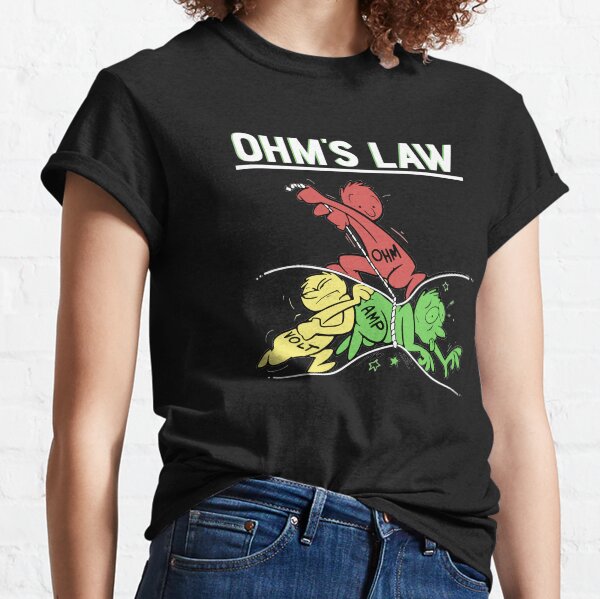 Item preview, Funny Saying Engineering - Ohms Law, Amp, Volt Electrical Electronics Engineer designed and sold by Reximonahan.