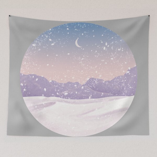 Item preview, Pastel Snowstorm designed and sold by Pattokarts.