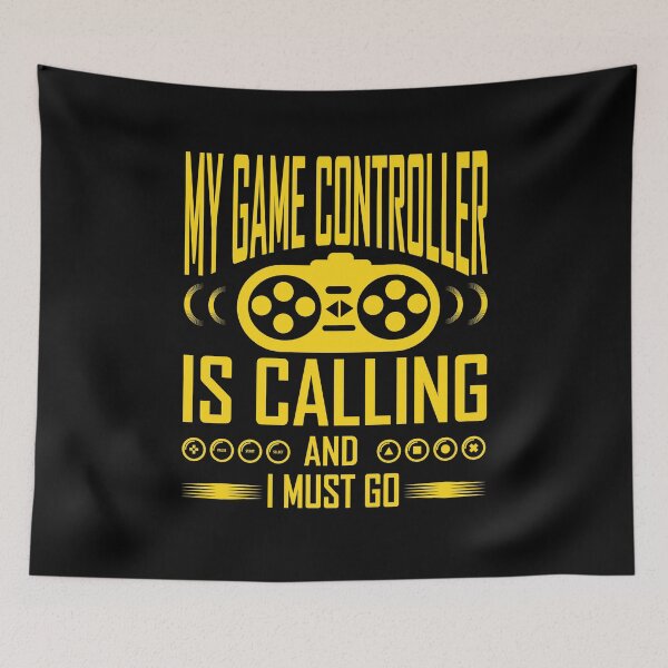 Item preview, My game controller si calling and i must go designed and sold by YAHIA-14.