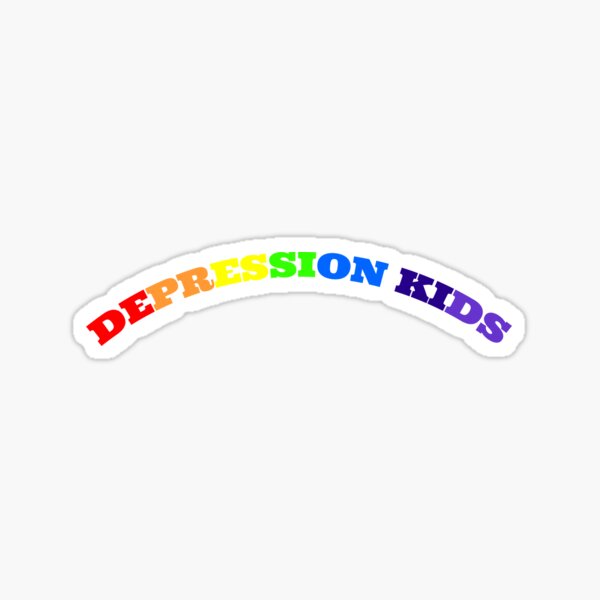 "Depression kids" - W2S Sticker