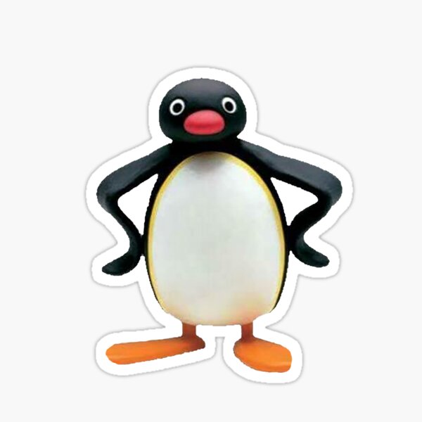 Vista previa del artículo con la obra «Nuevo merchandising oficial de Angry Pingu», diseñado y vendido por Beep Peep.