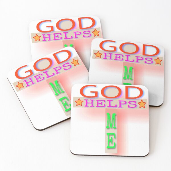 Item preview, God helps me  designed and sold by 59SHOP24.