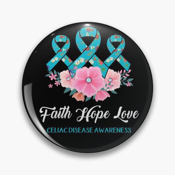 Item preview, Faith Hope Love Celiac Disease Awareness designed and sold by frechettee.
