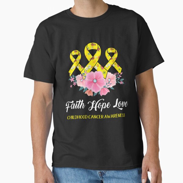 Item preview, Faith Hope Love Childhood Cancer Awareness designed and sold by frechettee.