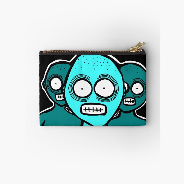 Item preview, Three Chilling Grins BLUE THEME designed and sold by ParaPrints.