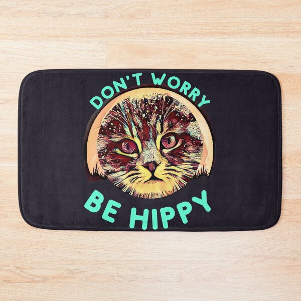 Aperçu de l'œuvre Ne t'inquiète pas, sois hippie (minou) créée et vendue par HamiltonmagicTs.