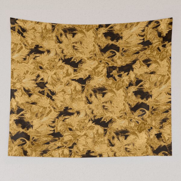 Item preview, Elegant abstract golden shapes designed and sold by SulkaCreative.