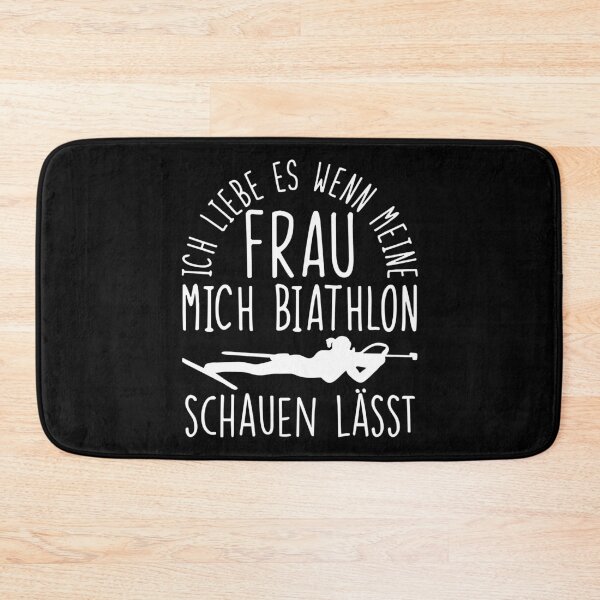 Item preview, Biathlon look gift for men winter sports designed and sold by Nessshirts.