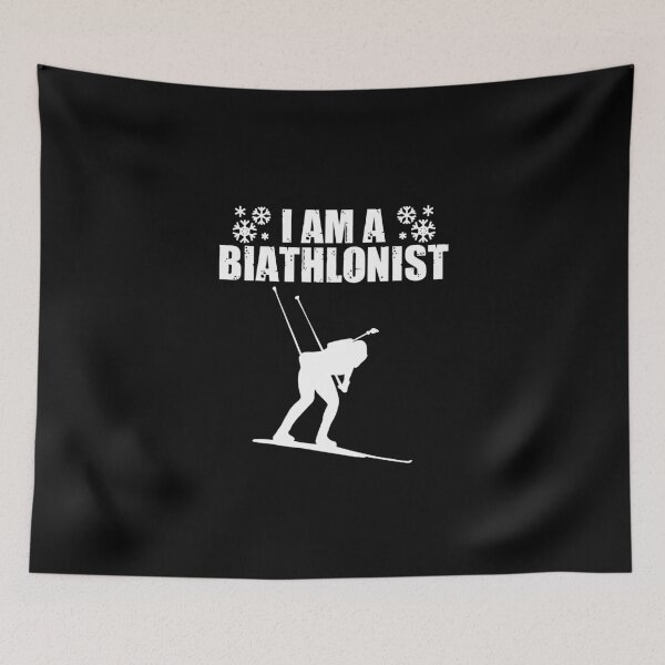 Item preview, I am a biathlonist biathlete winter sports designed and sold by Nessshirts.