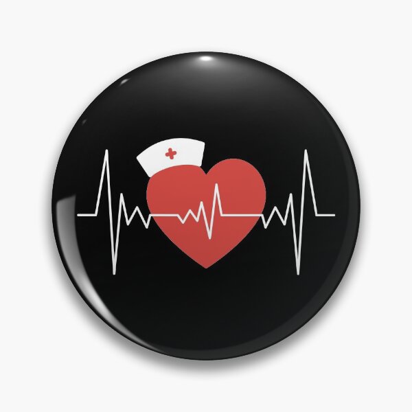Item preview, Proud Nurse Heartbeat Life designed and sold by livegood.