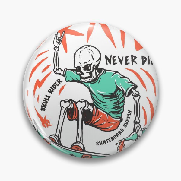 Item preview, Extreme skater skull rider designed and sold by ogdsg.