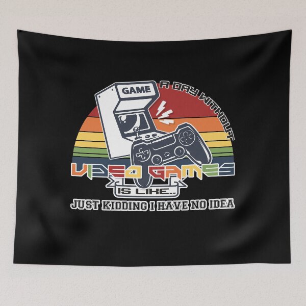 Item preview, A day without video games is like.....just kidding i have no idea designed and sold by Aminepop.