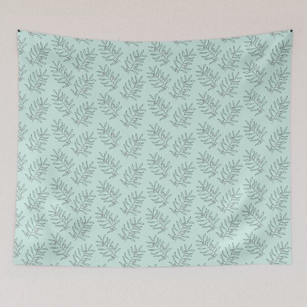 Item preview, Gum Tree Branch Leaf Pattern Australia designed and sold by MikaelasMeadow.